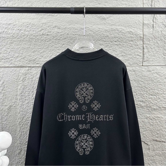 Chrome Hearts Black Graphic Sweatshirt - Picture 2 of 7